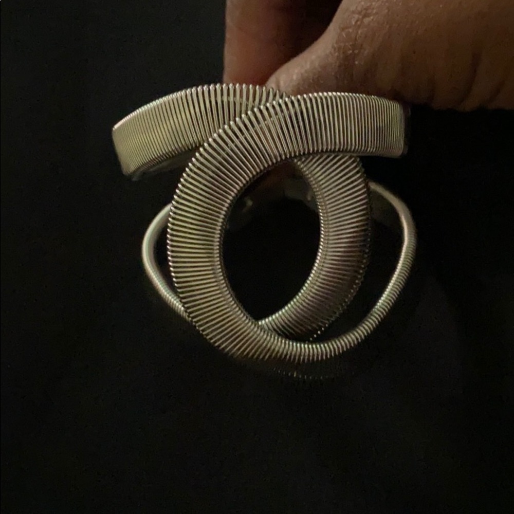 Coiled fashion bracelet